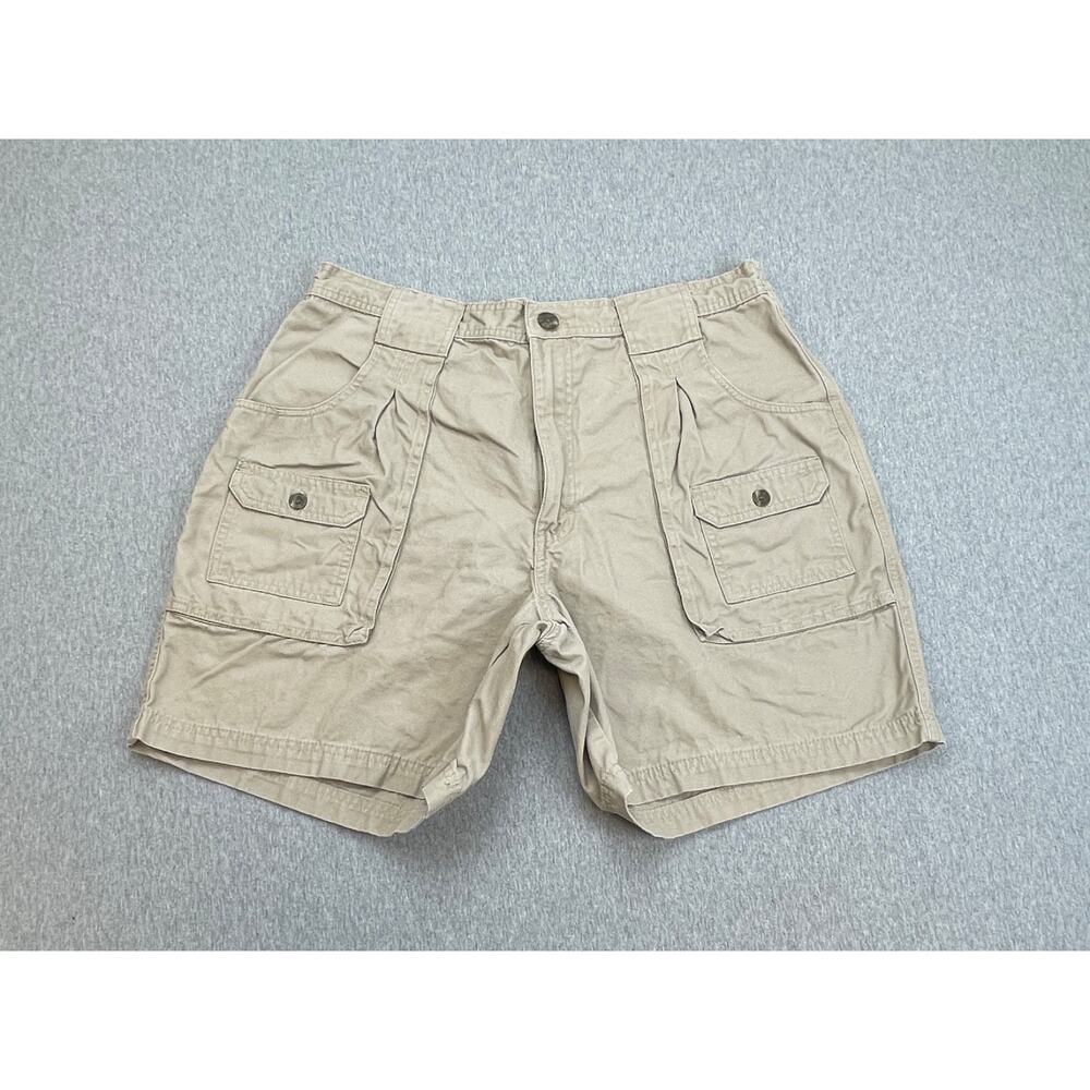 Redhead Shorts Mens 38 Beige 100% Cotton Outdoor Cargo 8" Inseam‎